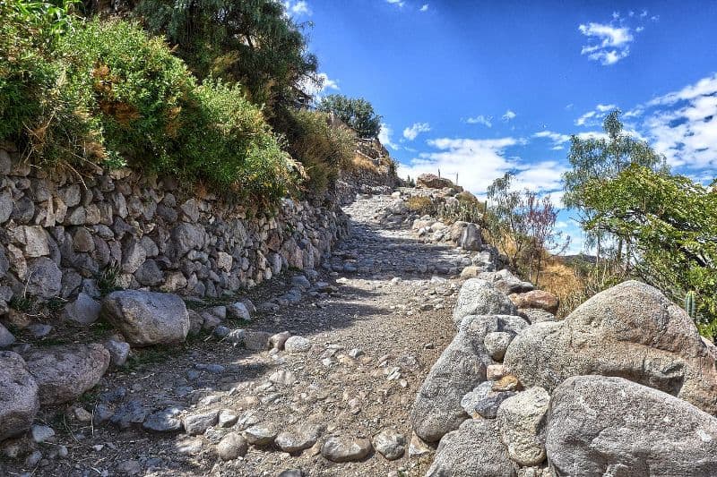 Der berühmte Inkatrail Der berühmte Inkatrail