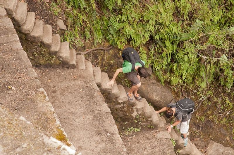 Steile Wege nach WaynaPicchu